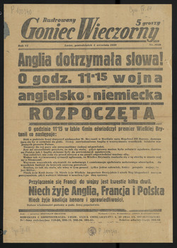 Ilustrowany Goniec Wieczorny 1939, nr 16..., , 1934-1939 | Polona